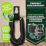 TRESKO Flexibler Gartenschlauch 30 m - 8