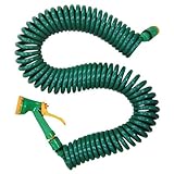 30 m Spiral-Gartenschlauch mit Brause 6