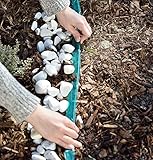 Royal Gardineer Regen Perlschlauch: Schlauch-Regner zur Garten-Bewässerung, flach, 15 m (Gartenregner Schlauch) - 3