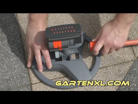 Anleitung Gardena ZoomMaxx Viereckregner / Rasensprenger Anleitung