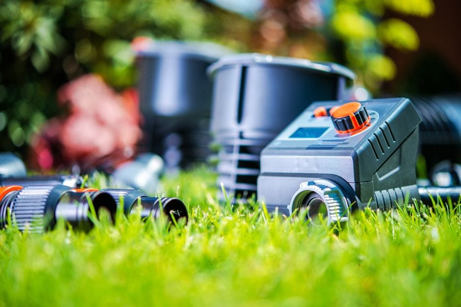 Einzelteile einer automatische Bewässerung Bild: welcomia / shutterstock.com